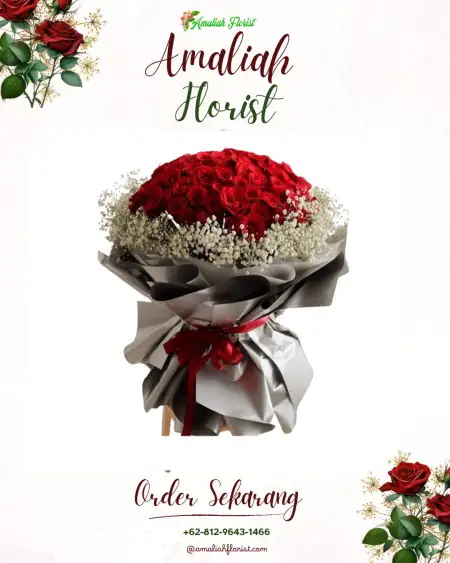 Buket Bunga Borangan